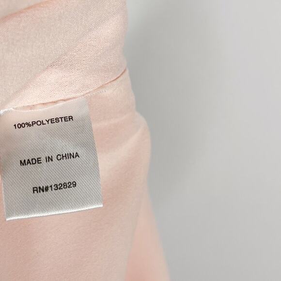 New Superdown Small S Blush Pink Billie Drape Midi Dress Cocktail Satin Ruched - Picture 11 of 13